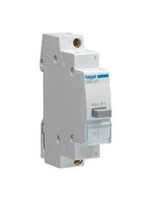 Hager Impulse 1no pushbutton 16a 250v