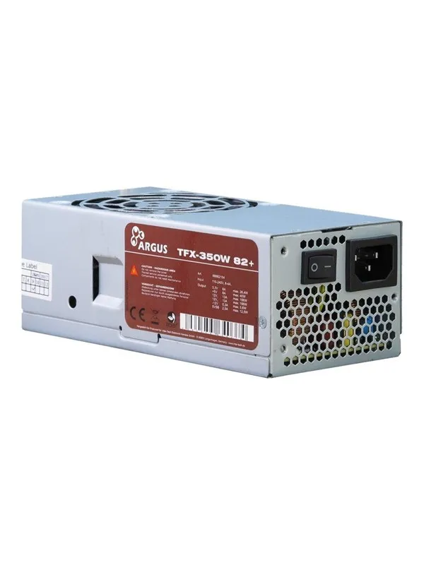 Inter-Tech Argus TFX-350W Strømforsyning (PSU) - 350 Watt - 80 mm - ATX - 80 Plus White sertifisert