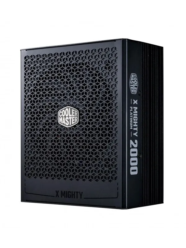 Cooler Master X Mighty Platinum 2000 Strømforsyning (PSU) - 2000 Watt - 120 mm - ATX - 80 Plus Platinum sertifisert