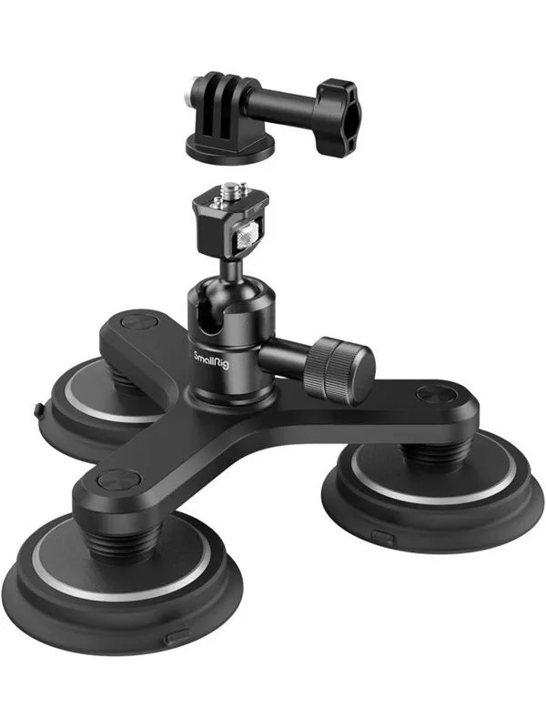 SmallRig Triple Magnetic Suction Cup Mounting Support Kit for Action Cameras