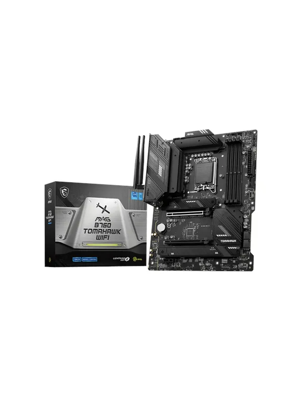 MSI MAG B760 TOMAHAWK WIFI Hovedkort - Intel B760 - Intel LGA1700 socket - DDR5 RAM - ATX
