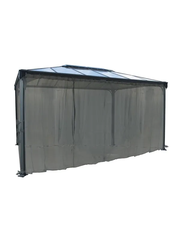 Canopia Mosquito net for Martinique 4300 & Milano 4300 rectangular garden gazebo Palram