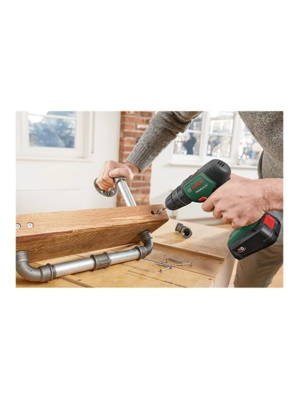 Bosch AKKUSLAGBOREMASKINE UNI IMPACT 18V 2X1.5