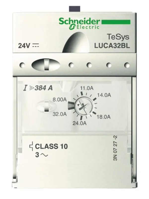 Schneider Electric Tesys u standard control unit luca - class 10 - 1.25...5 a - 24 v dc