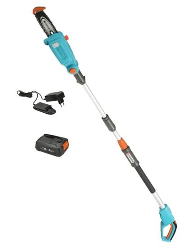 Gardena Battery Telescopic Pruner TCS 20/18V P4A Ready-To-Use Set