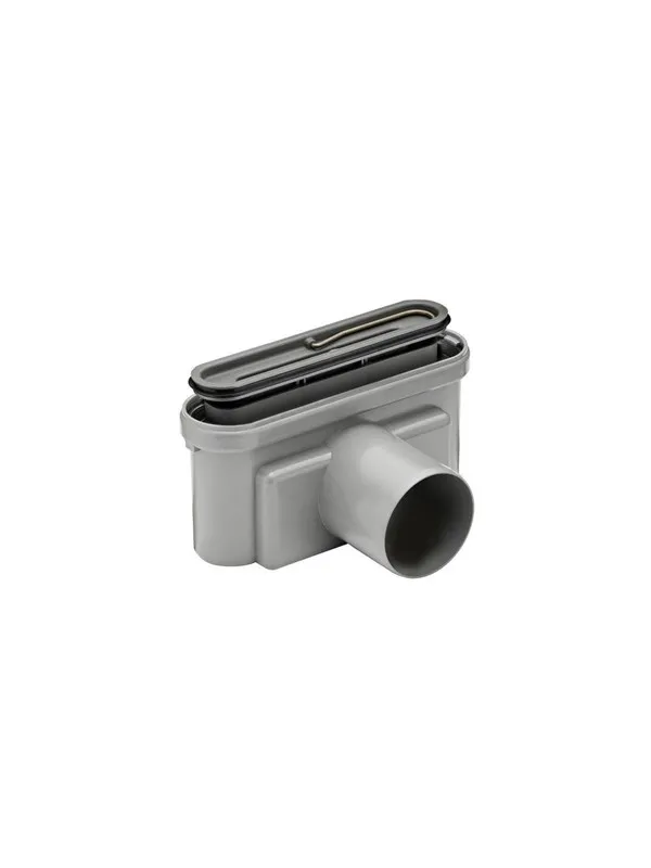 Unidrain Outlet unit w/horizontal outlet Ø75 mm incl. water trap