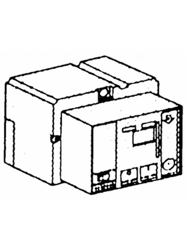 Schneider Electric 1 aux.switch c/o contact of/sde/sdv(ns80