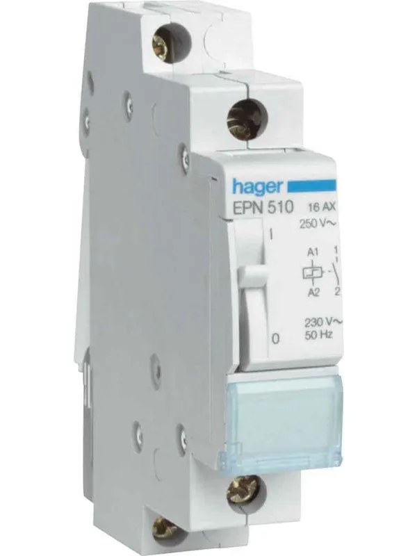 Hager Latching relay 1no 24v