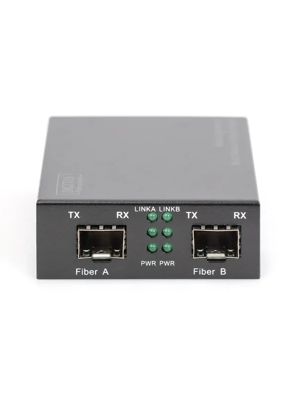 DIGITUS DN-82133 Gigabit Multimode/Singlemode Media Converter SFP