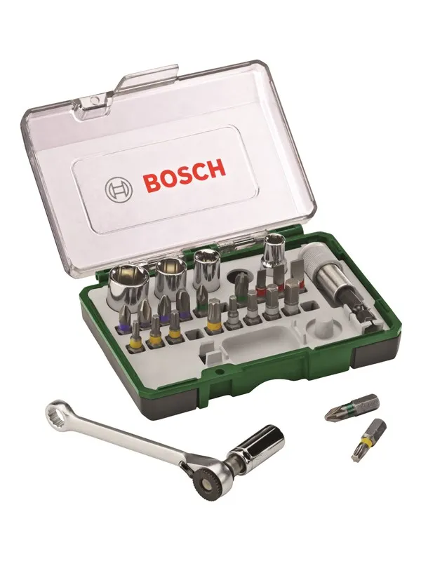 Bosch 27-delers skrutrekkerbits- og skrapingsett