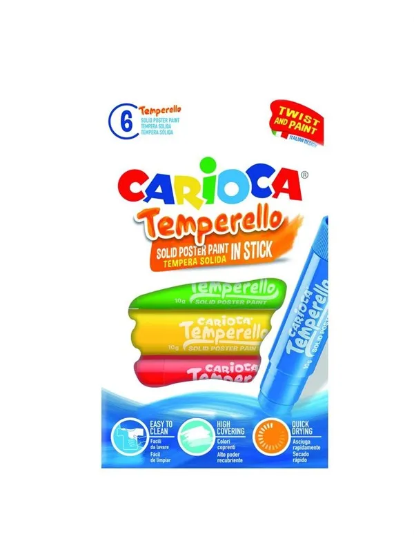 Carioca Temperello. 6 pcs.