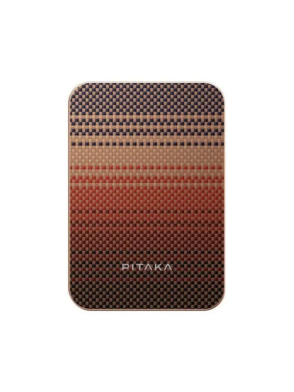 PITAKA Power Bank Qi2 Sunset Nødlader - Rød - 5000 mAh