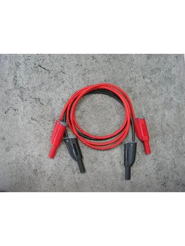 Elma Instruments 2711 100cm test lead black+red ø4mm