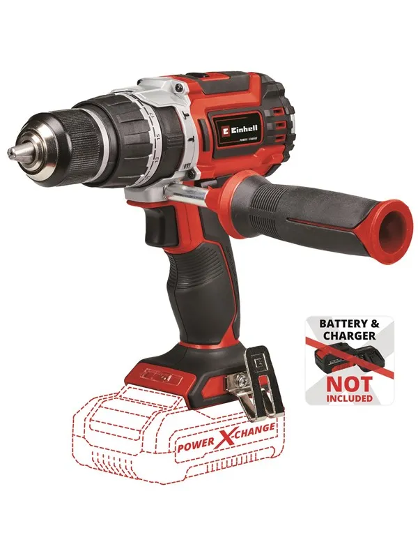 Einhell TP-CD 18/60 Li batteridrevet slagbormaskin 18 V u/batteri og lader