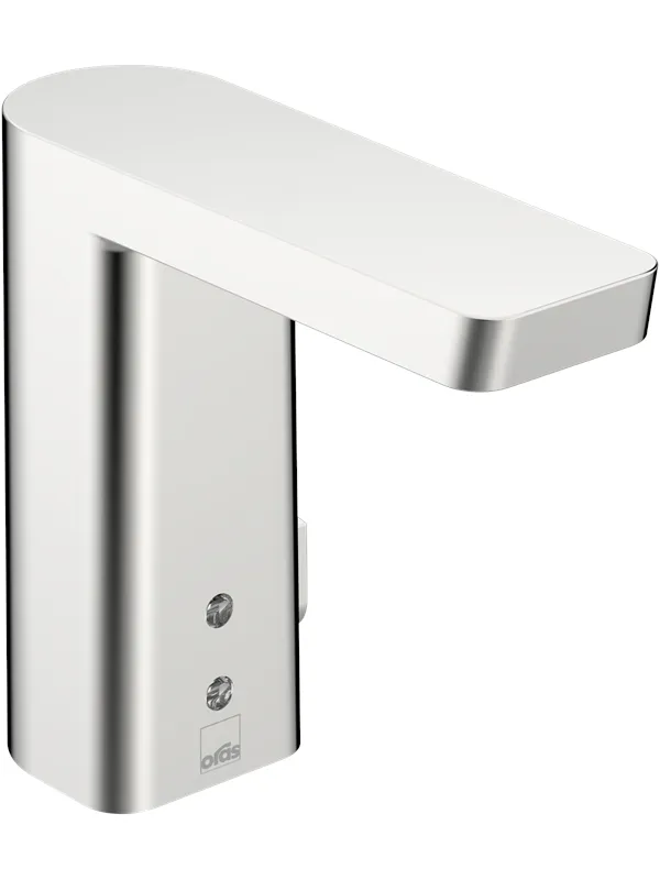 Oras Stela Baderomsbatteri berøringsfritt, 6V, Bluetooth, krom