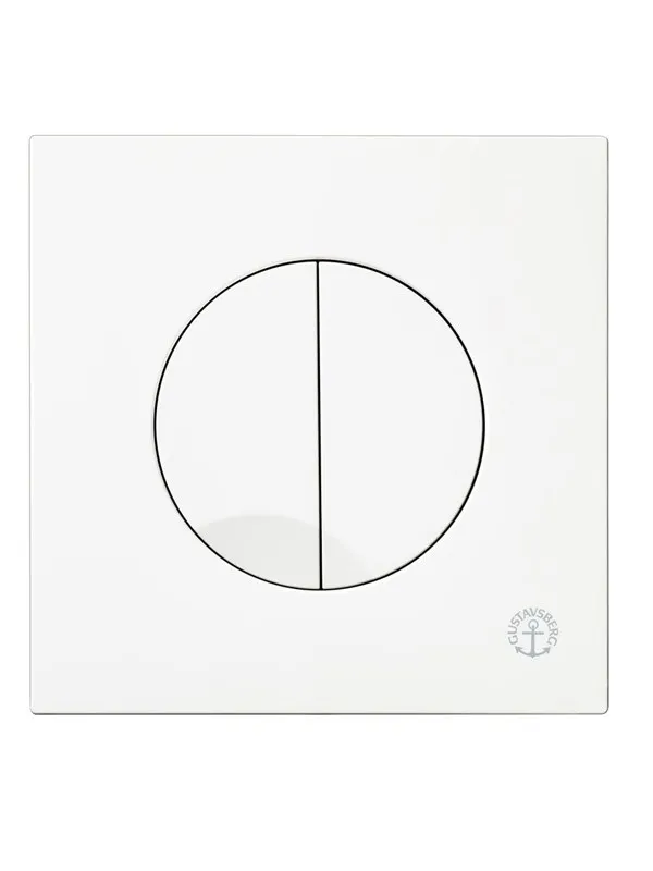 Gustavsberg Gbg controlpanel duo triomont xs white