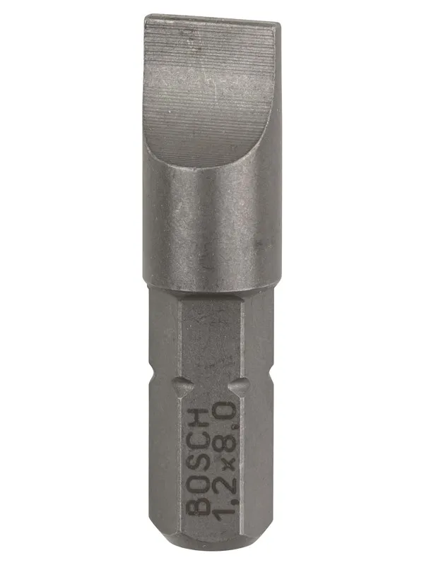 Bosch Skrutrekkerbits, ekstra hard S 1,2x8,0, 25 mm