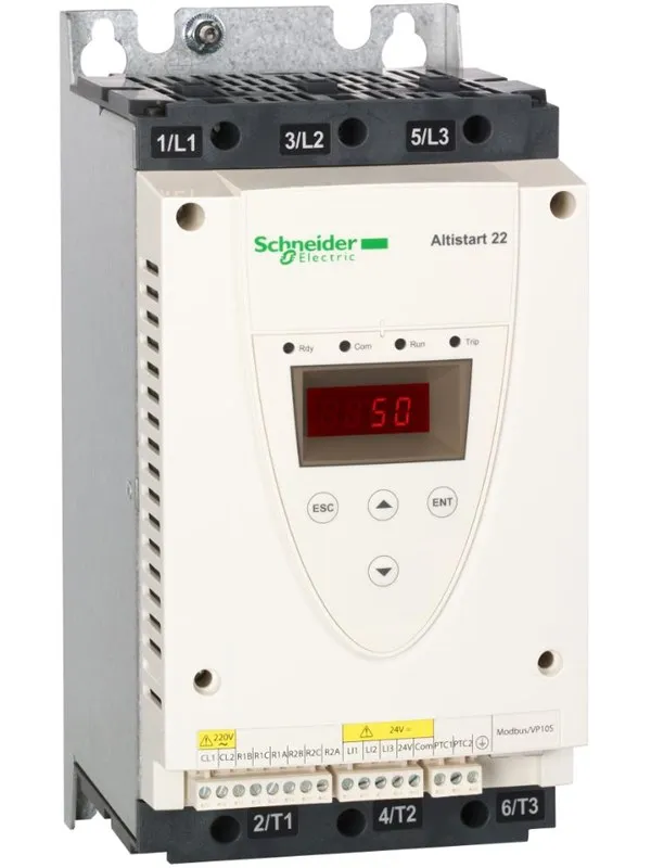 Schneider Electric Electronic soft starter control 220v pow