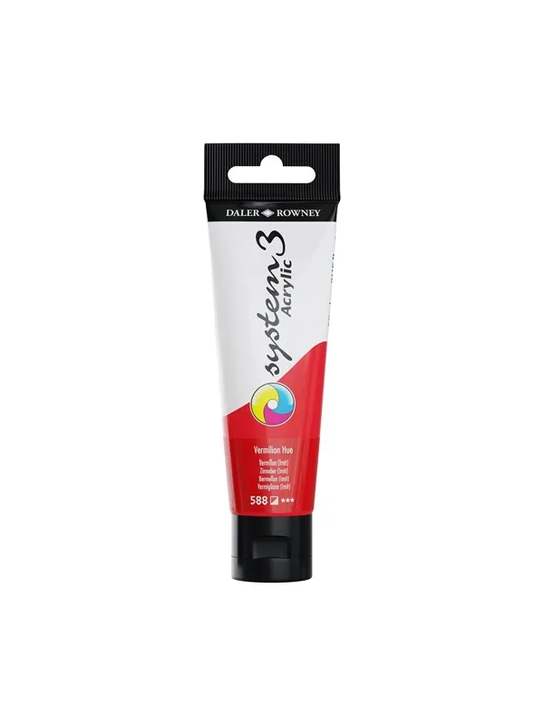 Daler-Rowney System3 59 ml Vermilion (Hue)