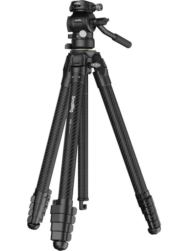 SmallRig Portable Carbon Fibre Travel Tripod Kit (AP265C1-CH3) 5028