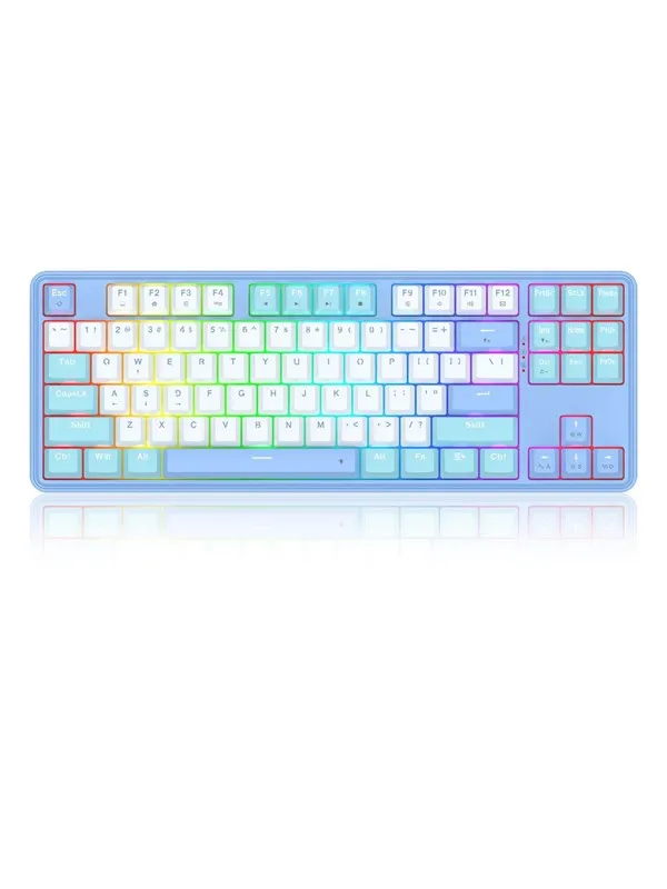 REDRAGON K707WBB-RGB StarBlade keyboard - Gamingtastatur - Engelsk (USA) - Blå