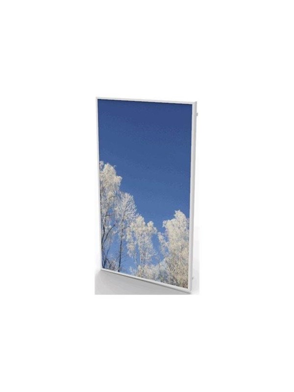 HI-ND mounting component - for flat panel - white RAL 9003 - Max - recommended for 55"