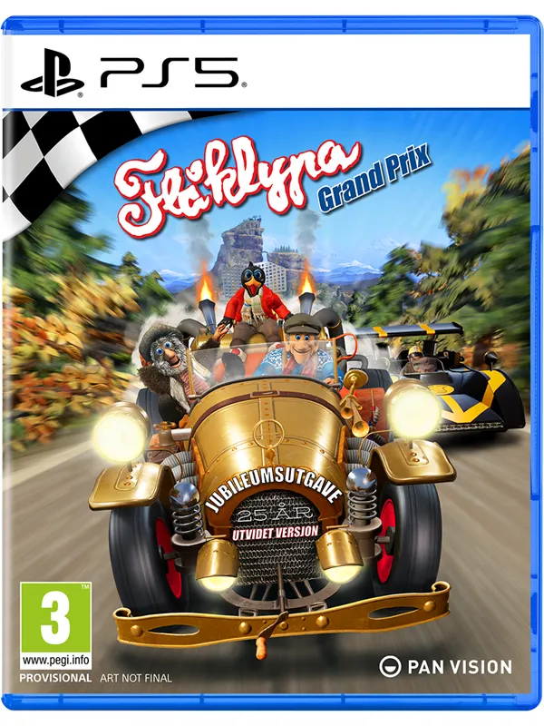 Flåklypa Grand Prix (Jubileumsutgave) - Sony PlayStation 5 - Racing