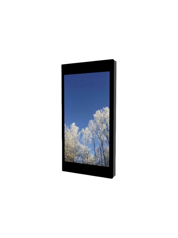 HI-ND - mounting kit - portrait - for flat panel - black - Max - recommended for 55"