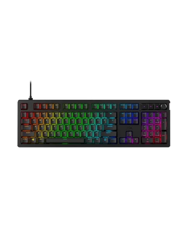 HyperX Alloy Rise 100% - Gamingtastatur - Nordisk - Svart