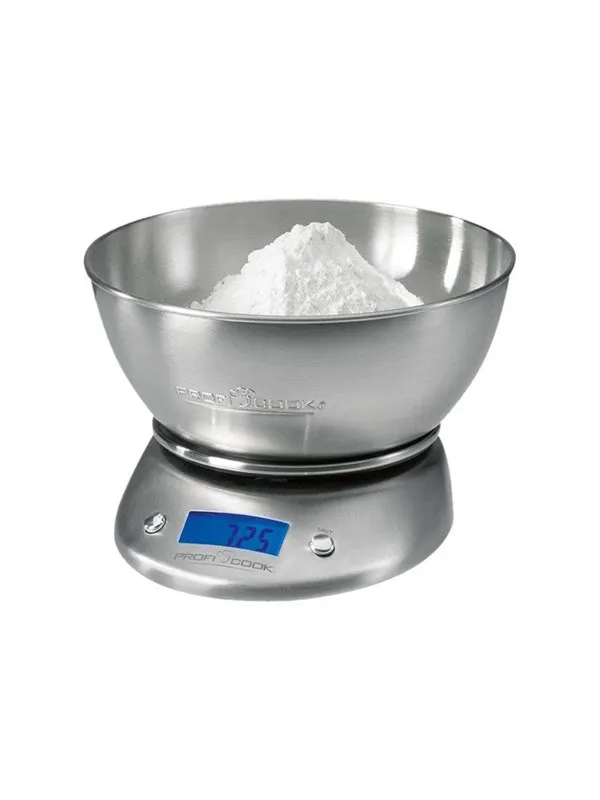 ProfiCook Kjøkkenvekt PC-KW 1040 - kitchen scales - stainless steel/black