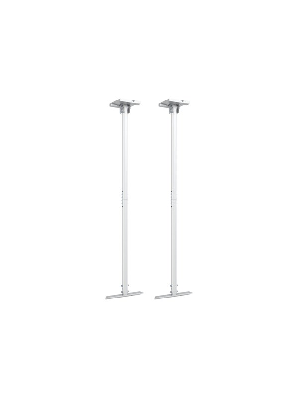 Multibrackets M Pro Series - mounting component - for enclosure - large - white - Max - recommended for 98"