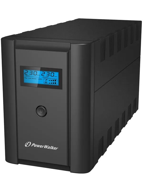 BlueWalker 10120093 - PowerWalker VI SHL - 1200VA/600W - Line Interactive UPS