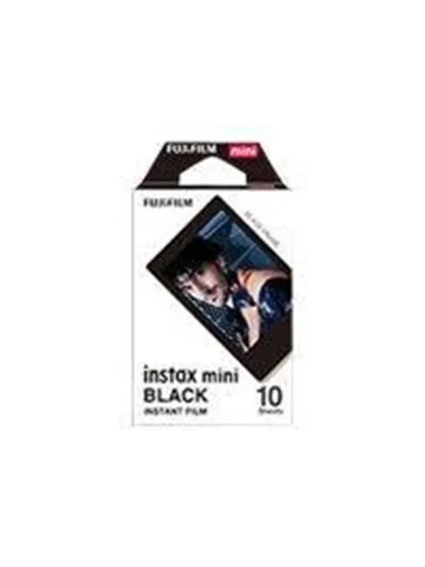 Fujifilm INSTAX Mini Film - 10 Shots - Black