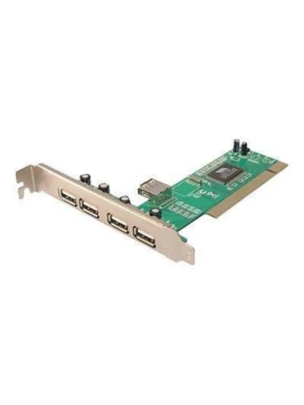 LogiLink PCI Card USB 2.0 4+1 Port - USB-adapter