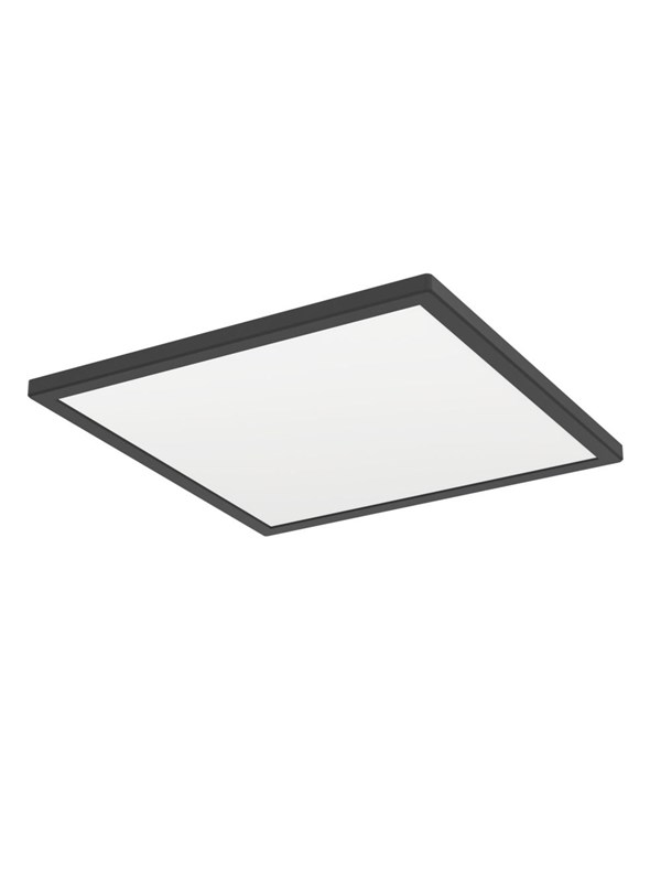 EGLO ROVITO TAK 390x390 CCT 21W 3000LM IP44 SVART