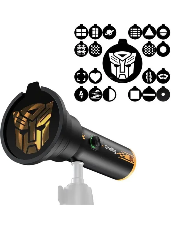 SmallRig 5512 RF 10C Portable Focusable LED Video Light "BumbleBee Edition"