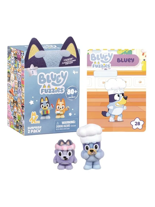 Bluey Fuzzies 2 pack