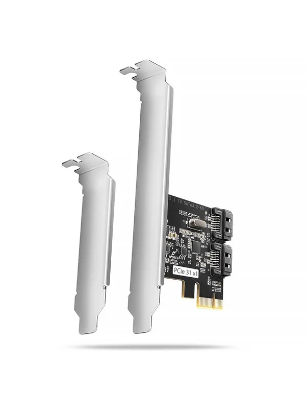 AXAGON 2 × Internal SATA 6G Port PCIe Controller