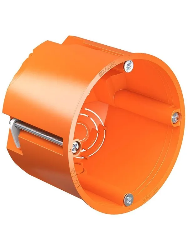 Kaiser O-range one gang junction box ø68mm
