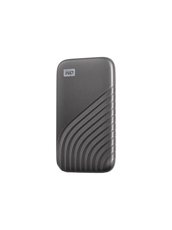 SANDISK WD My Passport SSD - 4TB - Grå - Ekstern SSD