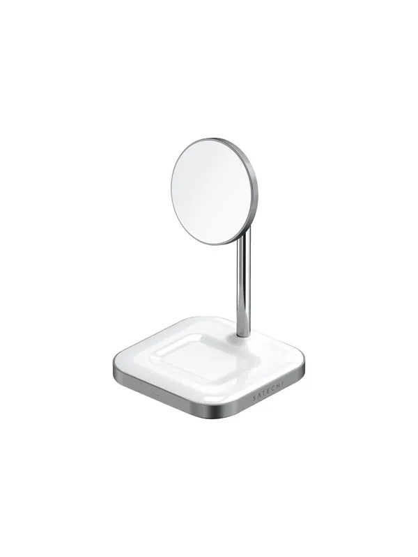 Satechi 2-in-1 Magnetic Wireless Charging Stand