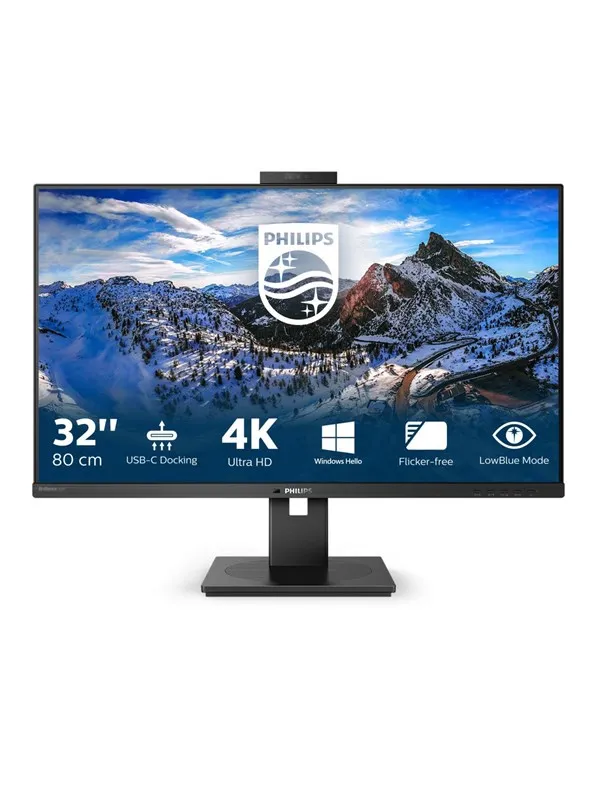 32" Philips P-line 329P1H - 3840x2160 (4K) - 60Hz - IPS - 90W USB-C