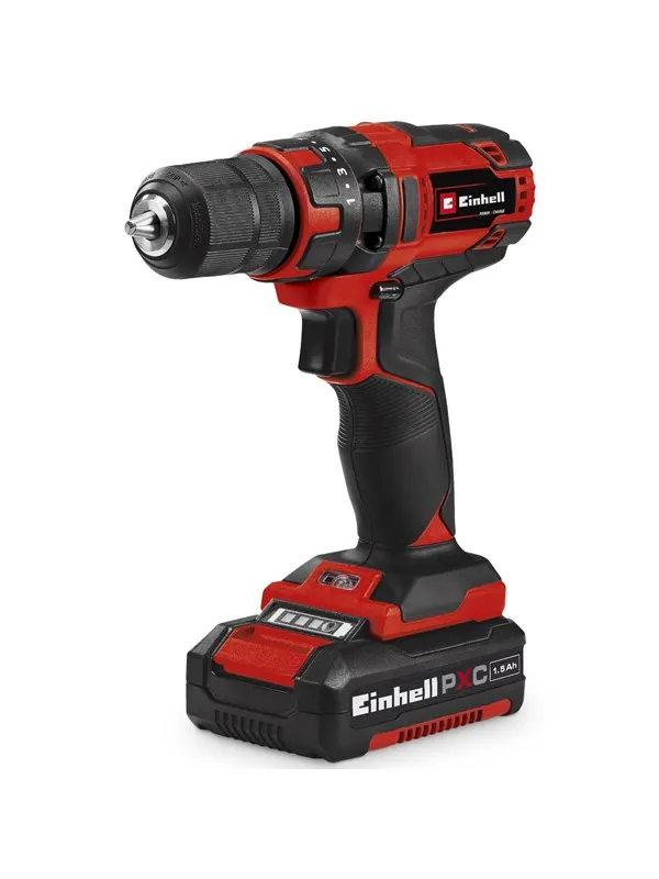Einhell TC-CD 18/35 Li (1x1,5 Ah), Batteridrevet bormaskin