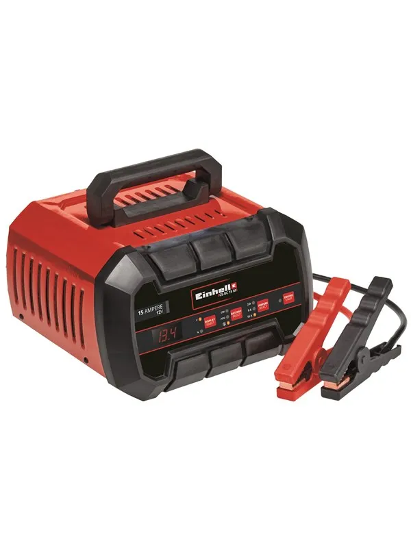 Einhell CE-BC 15 M batterilader med starthjelp 12V/15A