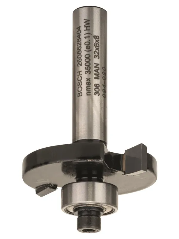 Bosch Skivenotfres, 8 mm, D1 32 mm, L 6 mm, G 51 mm 8 mm, D1 32 mm, L 6 mm, G 51 mm