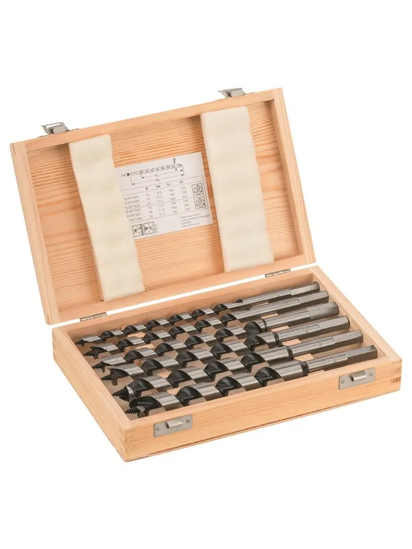 Bosch 6-delers slangebor-sett 10; 12; 14; 16; 18; 20 mm/235 mm