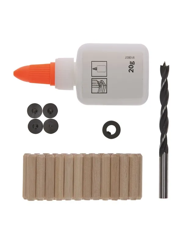 Bosch 32-delers treplugg-sett 6 mm, 30 mm