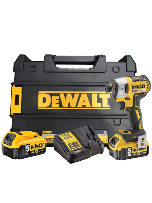 Dewalt DCF887P2-QW 18V XR Li-Ion Brushless Impact Driver w/ 3 Speeds, 5Ah