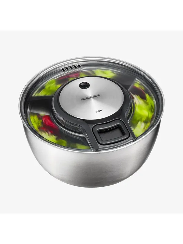 GEFU Salatsnurre 5L stål, SPEEDWING