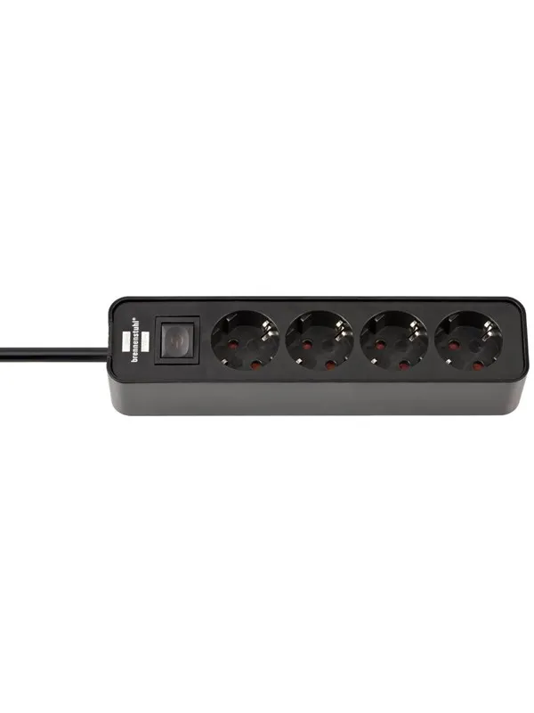 Brennenstuhl Ecolor Power Strip Extension Lead 4-Way - 1.5 m
